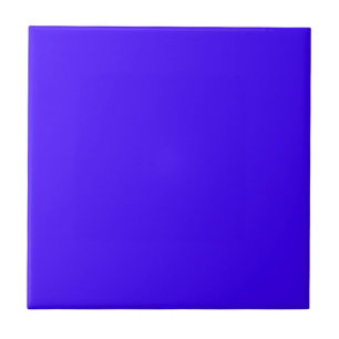 Ultra Marine Blue Solid Color Tile Fliese