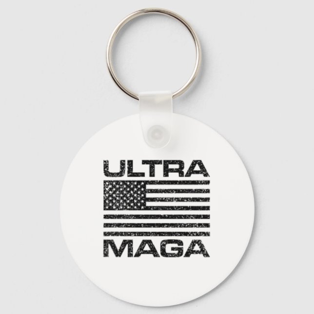 Ultra Mega Usa American Flag Ultramega Women Kids  Schlüsselanhänger (Vorderseite)