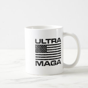 Ultra Mega USA Amerikanische Flagge Ultramega Frau Kaffeetasse