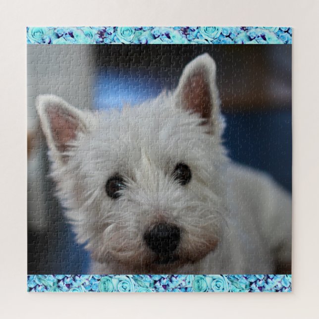 Ultra Niedliche Pestie Westie White Terrier (Vertikal)