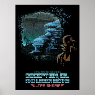 Ultra Sheriff - DOLB Bahn-Plakat Poster