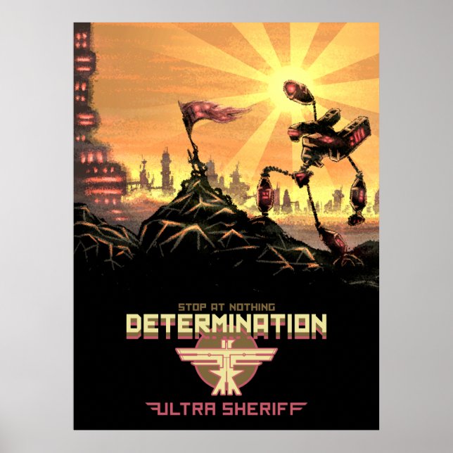 Ultra Sheriff - Poster de détermination (Devant)
