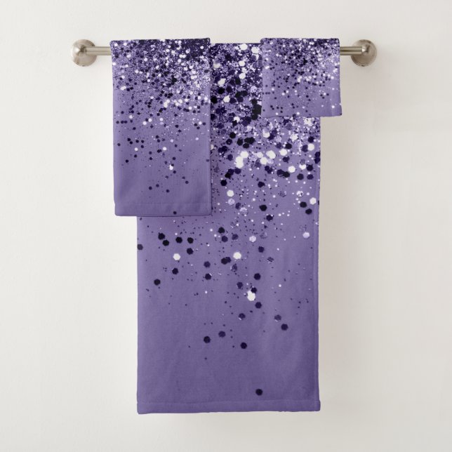 ULTRA VIOLET Glitzer Traum Nr. 1 Badhandtuch Set (Insitu)