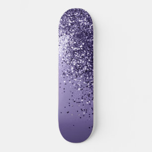 ULTRA VIOLET Glitzer Traum Nr. 1 Skateboard