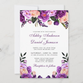 Ultra-Violet Lila | Einladung zur Hochzeit PS