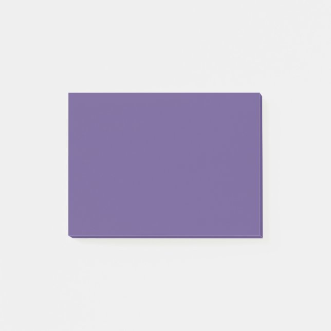 Ultra-Violet-Lila-Solid-Farbe Post-it Klebezettel (Vorderseite)