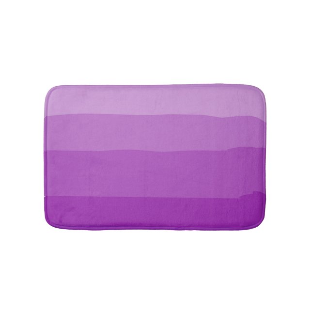Ultra Violet Ombre Bath Mat Badematte (Vorderseite)