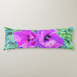 Ultra-Violet Plum Crazy Lila Hibiskus Blume Seitenschläferkissen