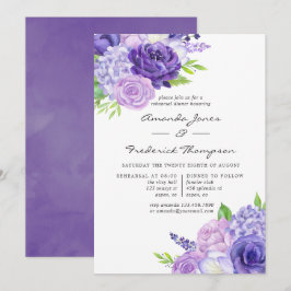 Ultra Violett Probe Einladung