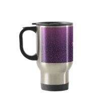 Ultra violette Imitate Glitzer und gürtelrosa mit 
