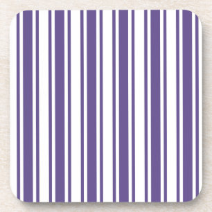 Ultra violette und weiße Süßigkeiten Getränkeuntersetzer