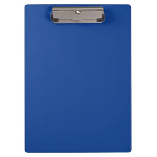 "Ultramarine blau" Klemmbrett