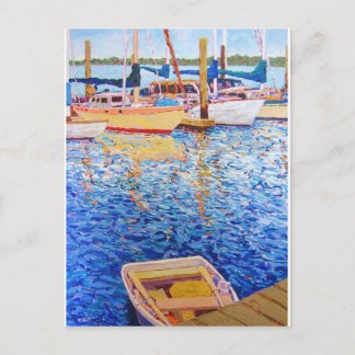 Ultramarine Blau Postkarte