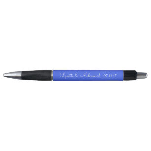 Ultramarine blaue Personalisierte Gastgeschenke Ho Kugelschreiber