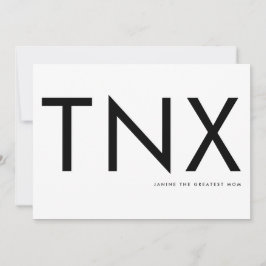 Ultramoderne kühne große Dankeschön Muttertag