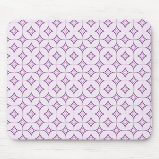Ultramoderne Raffinesse-Mauspad, Wisteria Mousepad (Vorne)