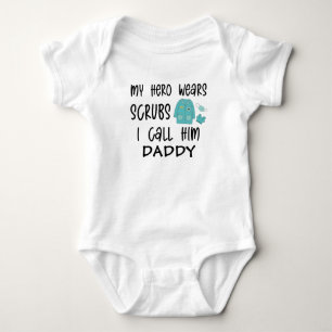 Ultraschall-Vater - Pflege-Schwesternkleidung - Ul Baby Strampler