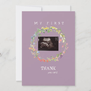 Ultraschallfoto Mädchen Danke Baby aus meiner Sich
