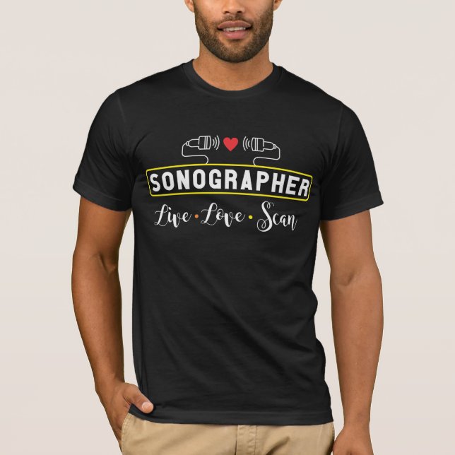 Ultraschallsonographie T-Shirt (Vorderseite)