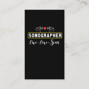 Ultraschallsonographie Visitenkarte