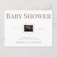 Ultrasound bald kommen Baby Duwer Gold Text