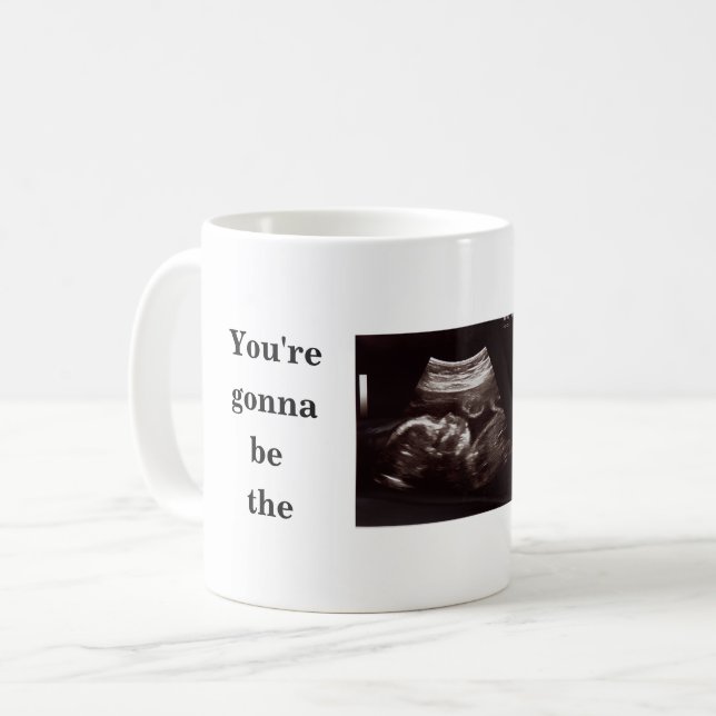 Ultrasound Foto Bester Vater je neutral Kaffeetasse (Vorderseite Links)