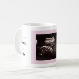 Ultrasound Foto Vater-to-be Bester Vater je rosa Kaffeetasse