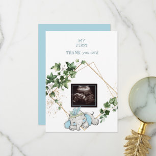 Ultrasound Photo Boy Merci Baby Point de vue