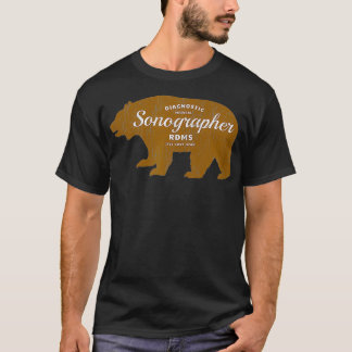 Ultrasound Tech RDMS Ultrasound Sonographie Sonogr T-Shirt