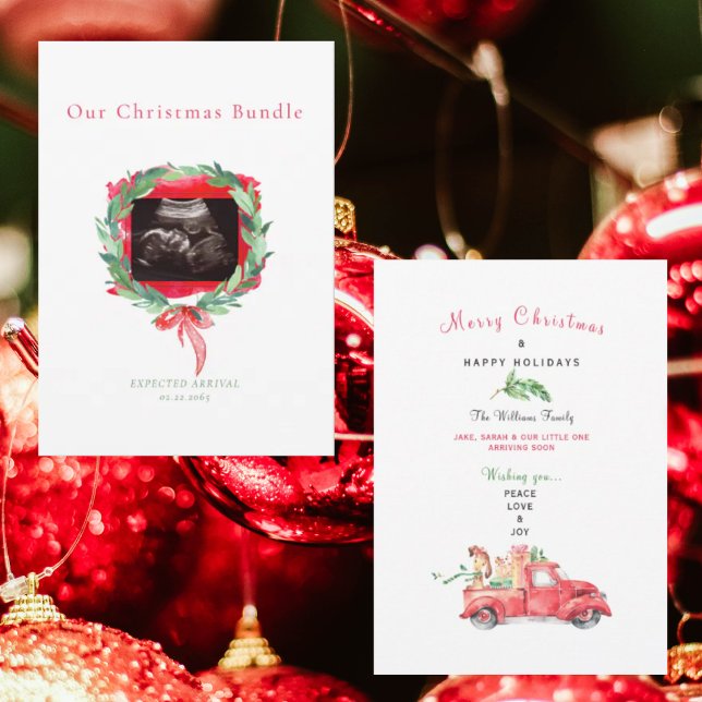 Ultrasound Watercolor Truck Weihnachtsjunge (Von Creator hochgeladen)