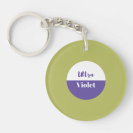 Ultraviolett-Design 2018 Schlüsselanhänger