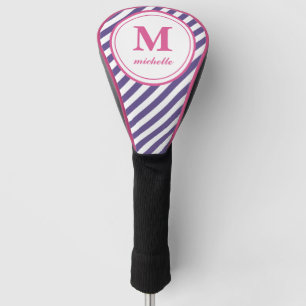 Ultraviolett   Golf   personalisiert NAME monogram Golf Headcover