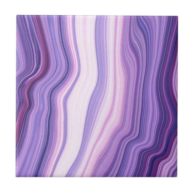 ultravioletter Marmor, ombre lila, violett, rosa,  Fliese (Vorderseite)