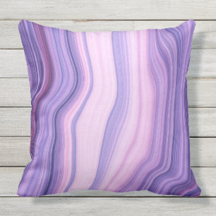 ultravioletter Marmor, ombre lila, violett, rosa,  Kissen