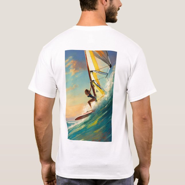 Ultraweicher, perfekt passender T - Shirt: stilvol T-Shirt (Rückseite)