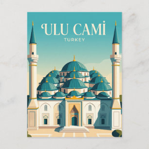Ulu Cami (Die Große Moschee) Türkei Postkarte