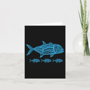Ulua Fishing Native Hawaiian - Hawaiianischer Stam Karte