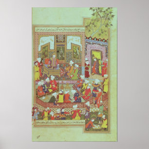 Ulugh bitten zugeführte Gerechtigkeit bei Khurasan Poster