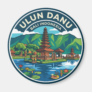 Ulun Danu Beratan Tempel Indonesien Magnet