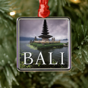 Ulun Danu Tempel   Bali, Indonesien Ornament Aus Metall