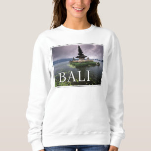 Ulun Danu Tempel Bali, Indonesien Sweatshirt