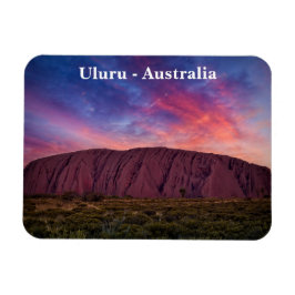 Uluru à Sunset Magnet