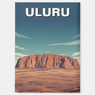 Uluru Australia Travel Magnet