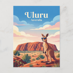 Uluru Australien Postkarte