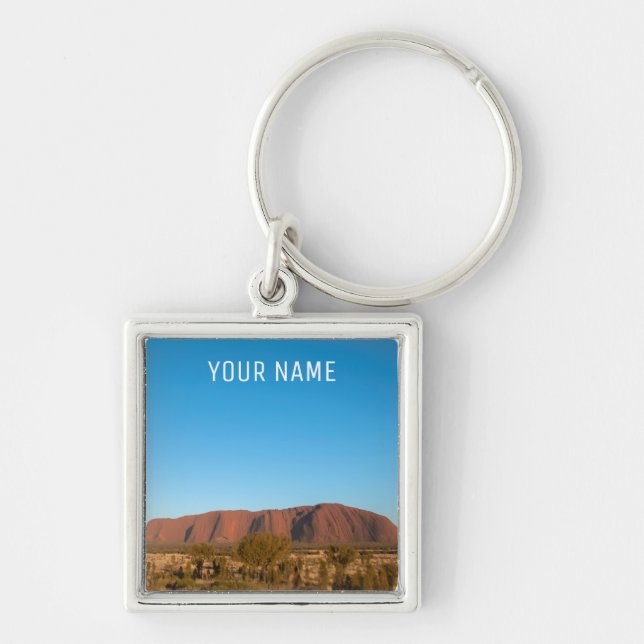 Uluru Ayers Rock Outback Australia Red Centre Schlüsselanhänger (Vorne)