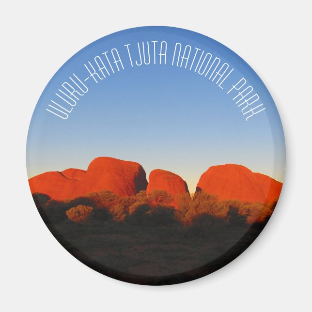 Uluru kata tjuta magnet (Vorne)