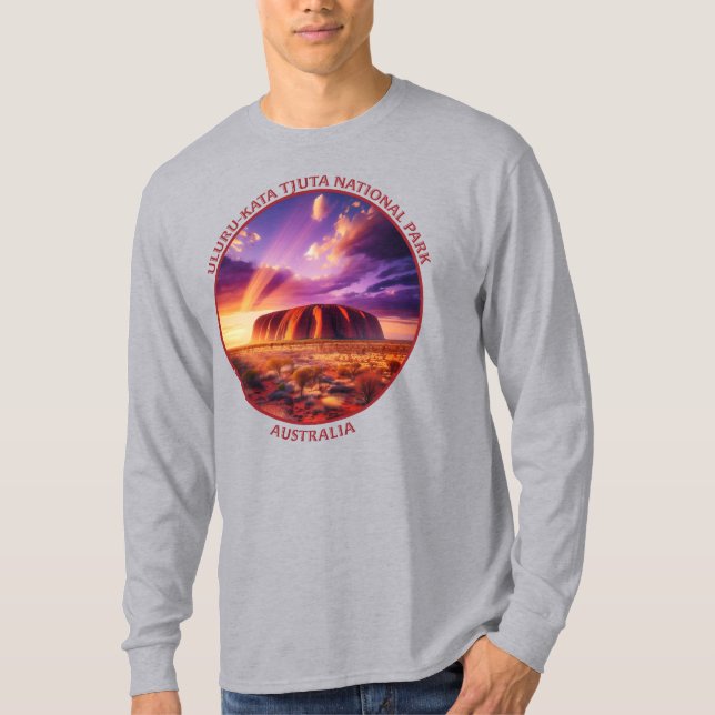 Uluru-Kata Tjuta National Park, Australien T-Shirt (Vorderseite)