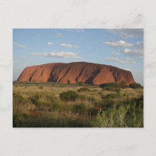 Uluru oder Ayers Rock Postkarte