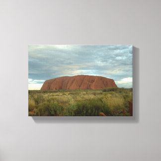 Uluru Stretched Canvas Print Leinwanddruck
