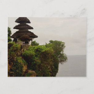 Uluwatu-Tempel in Bali Postkarte